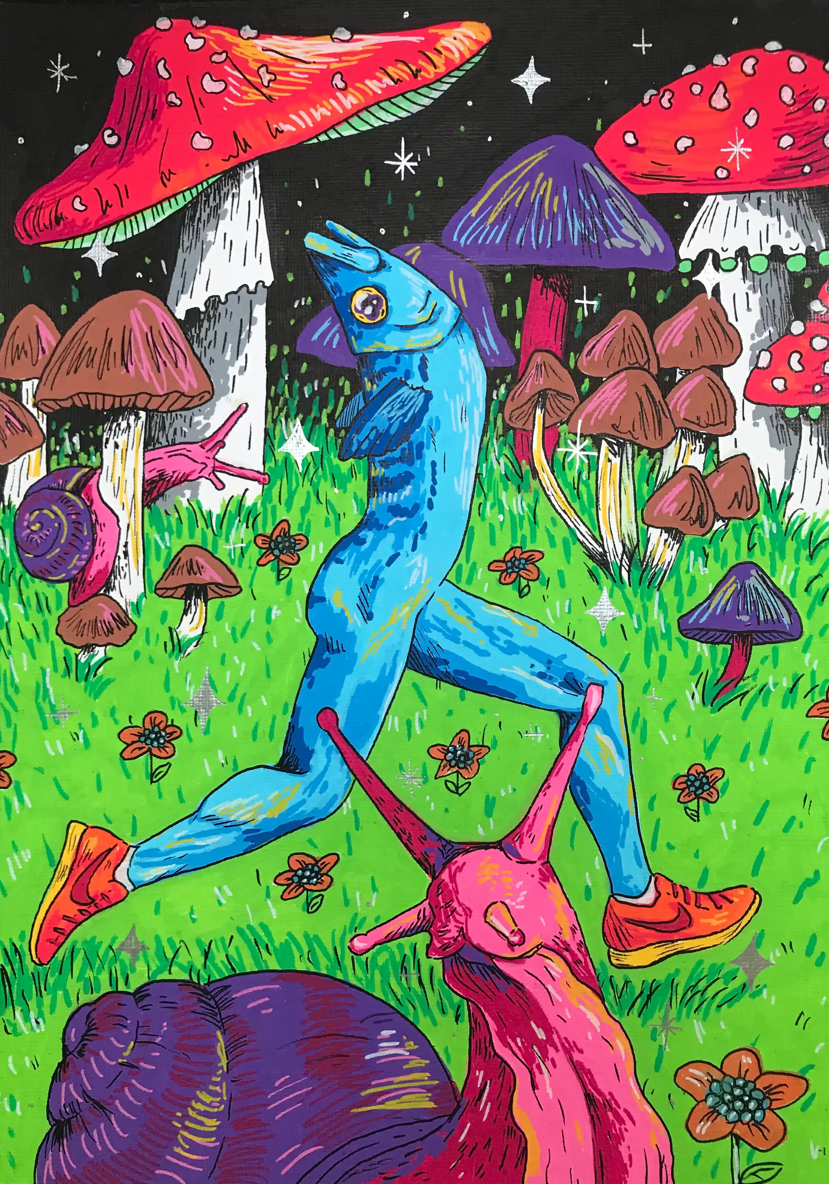 Running Fish