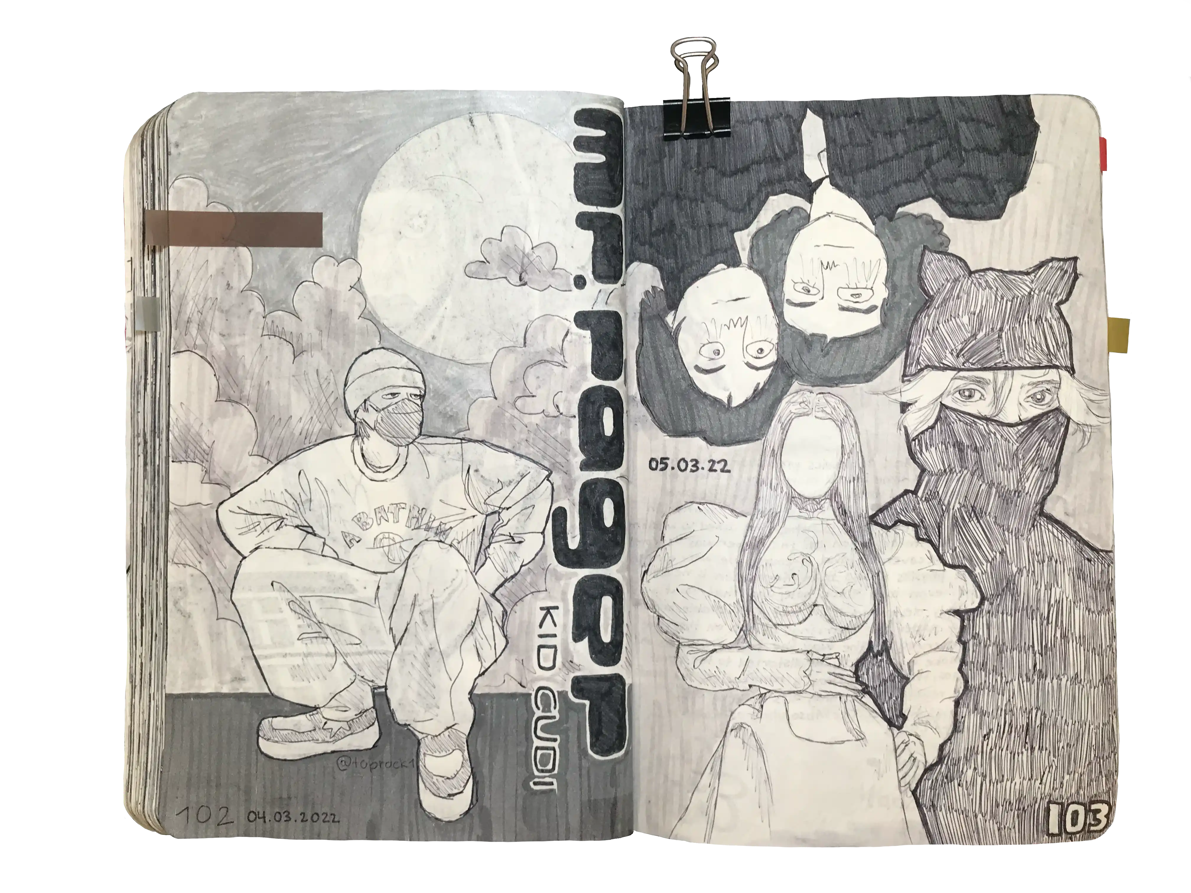 sketchbook page 6