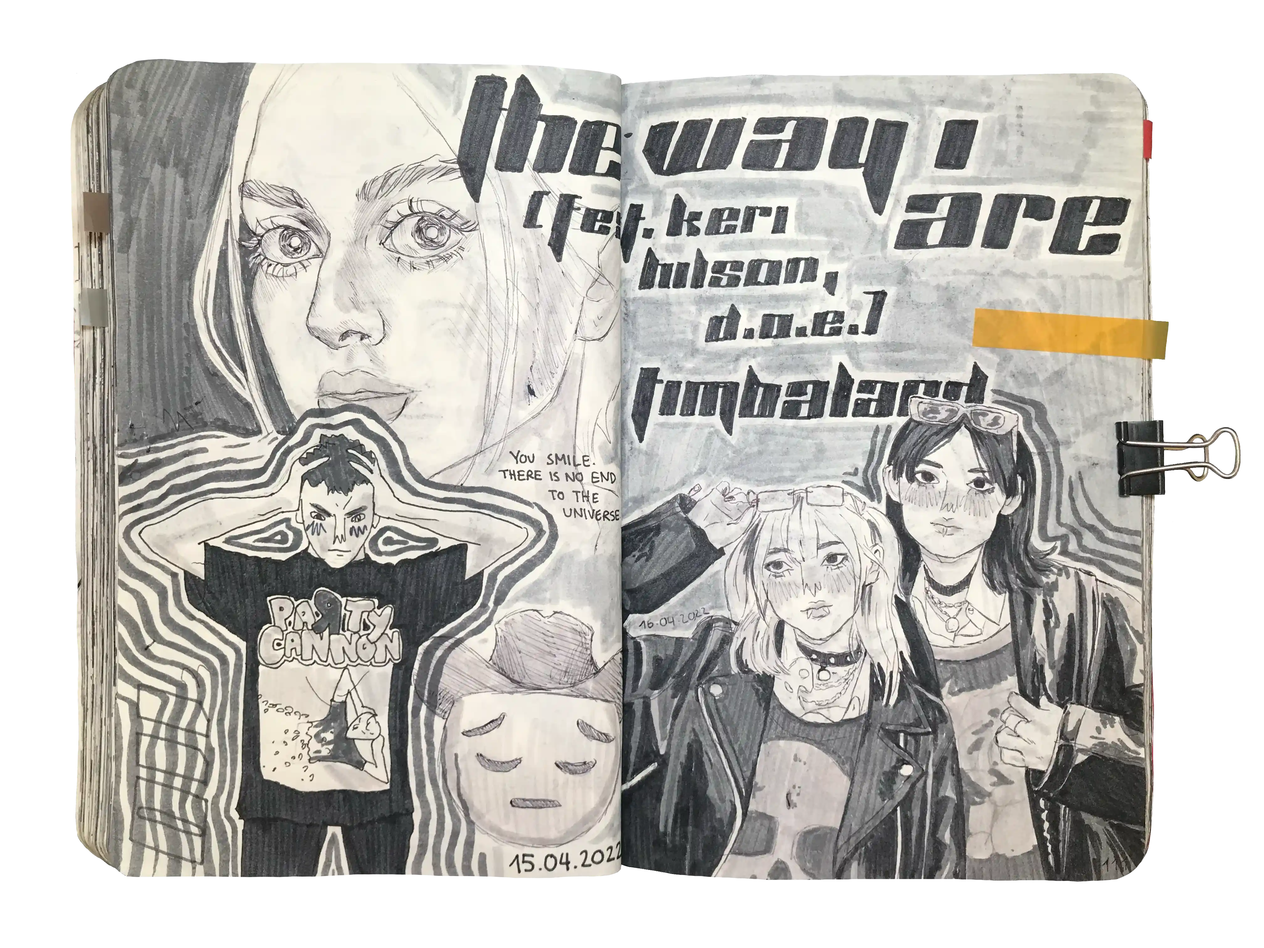 sketchbook page 7