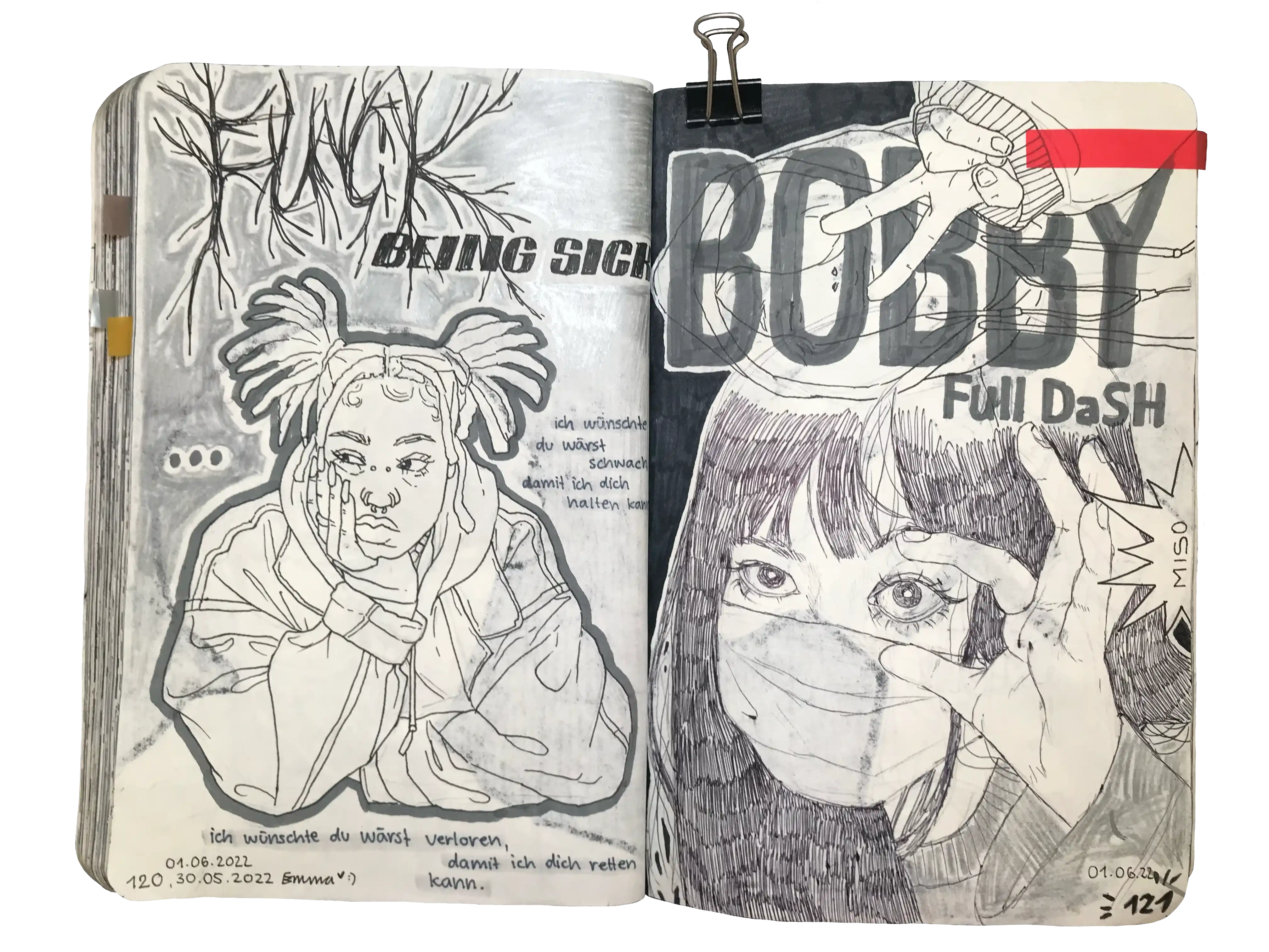 sketchbook page 8