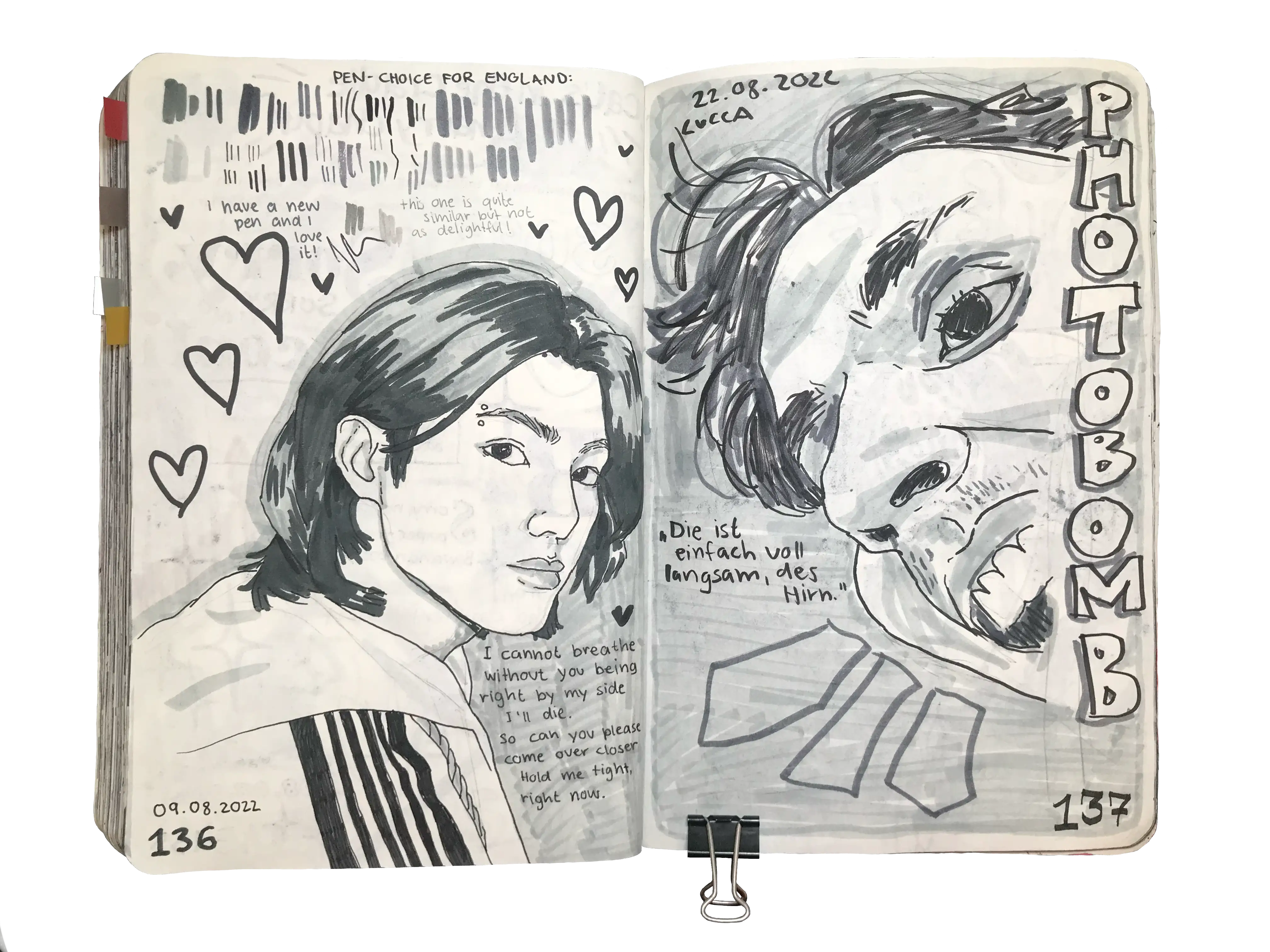 sketchbook page 9